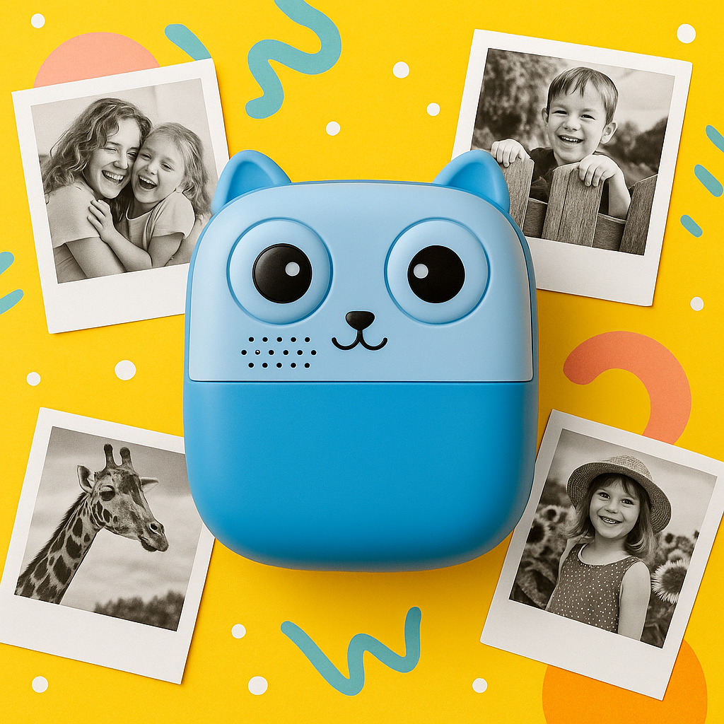 Mon premier appareil. Le clic des petits.