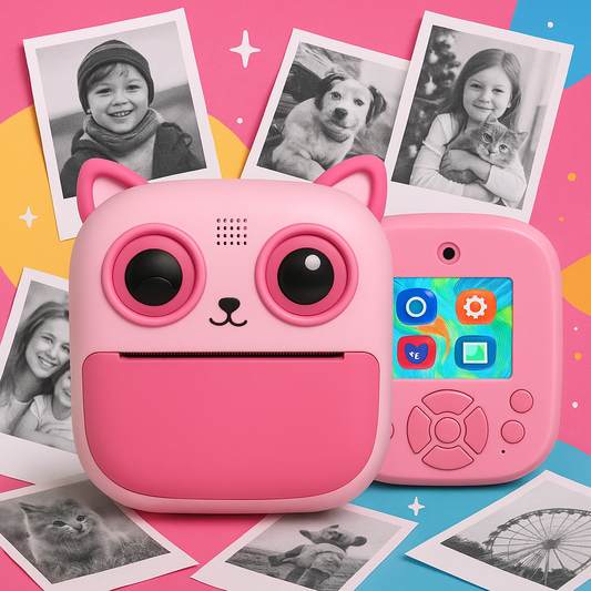 Mon premier appareil. Le clic des petits.